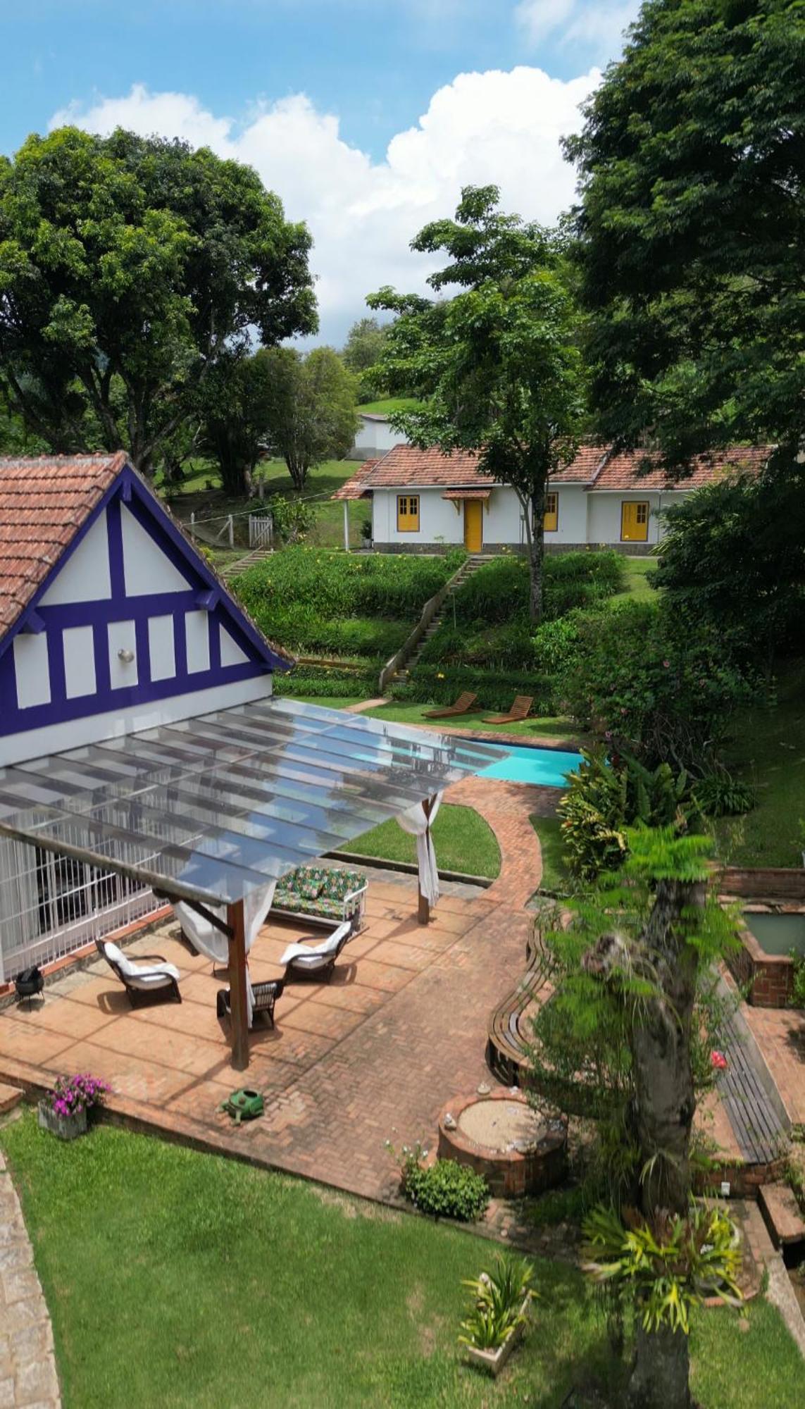 מלון Casa Acucena No Sitio Gaia Magia Miguel Pereira Rj מראה חיצוני תמונה